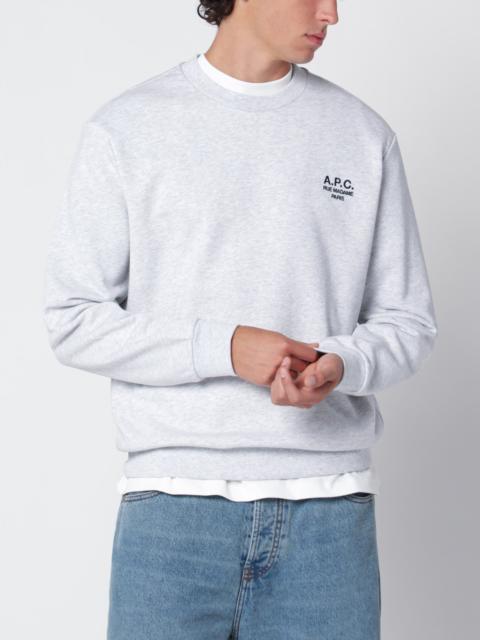 A.P.C. Rue Madame sweatshirt in grey cotton
