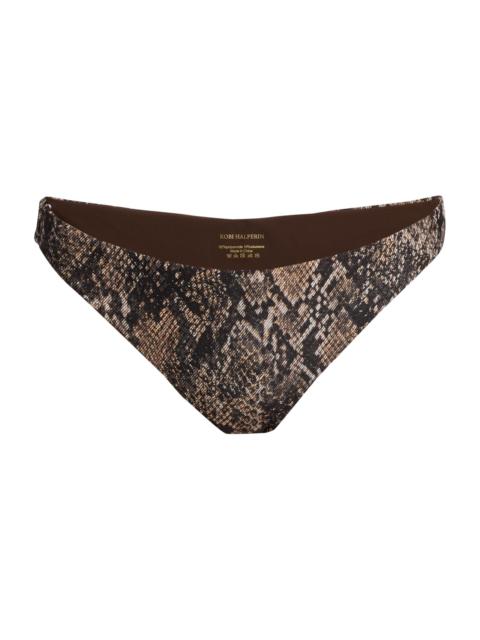 KOBI HALPERIN Women's Hunter Printed Bikini Bottom - Natural Multi