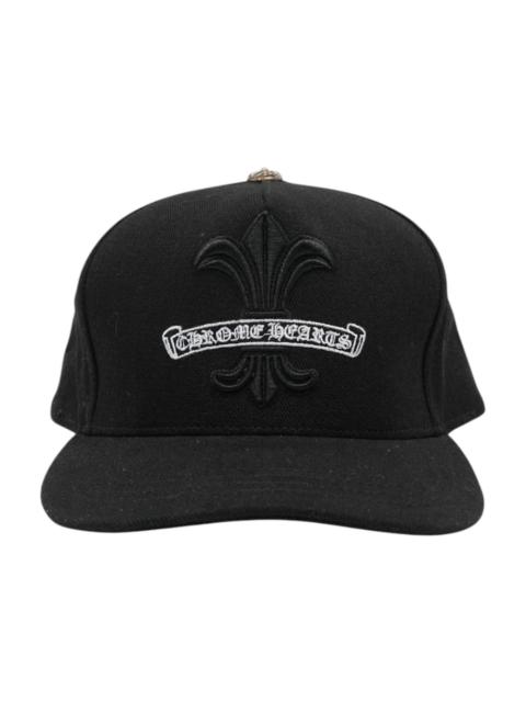 Chrome Hearts Chrome Hearts Fleur Snapback Trucket Hat Black