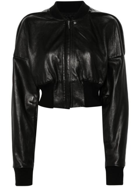 Rick Owens leather jacket