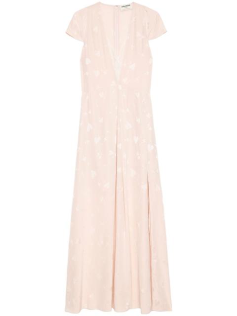 Zadig & Voltaire Ravir silk maxi dress