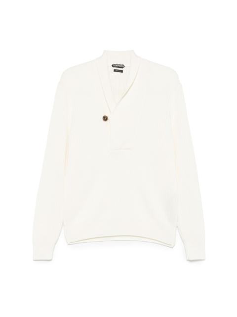 TOM FORD shawl collar sweater