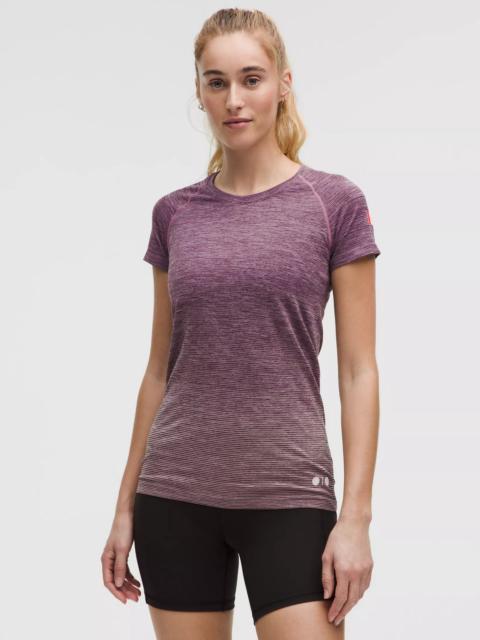 lululemon Team Canada Swiftly Tech Short-Sleeve Shirt 2.0 Hip Length *CPC Logo