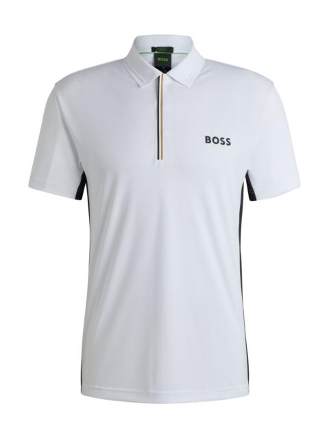 BOSS ACTIVE PADDY POLO SHIRT WITH UV PROTECTION