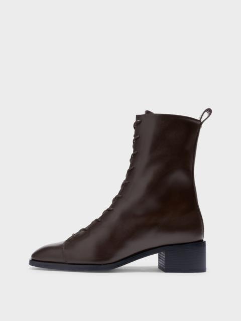 Aeyde Noel Leather Ankle Boots