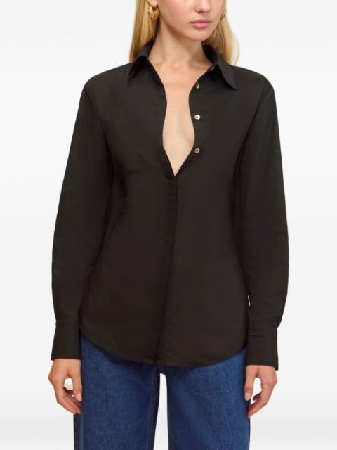 Cult Gaia Emelyn open-back shirt
