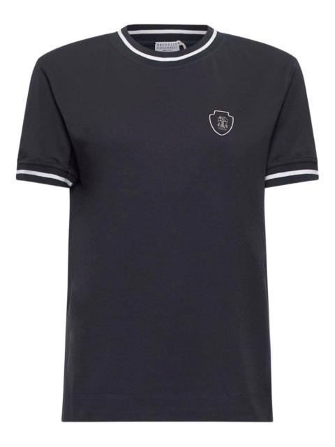 Brunello Cucinelli ribbed crew-neck T-shirt