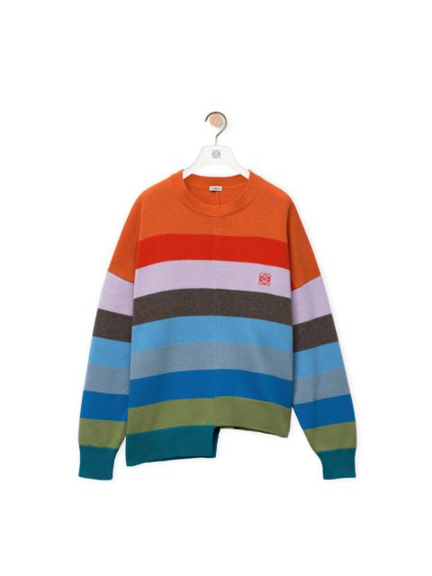 Loewe Asymmetric sweater in wool