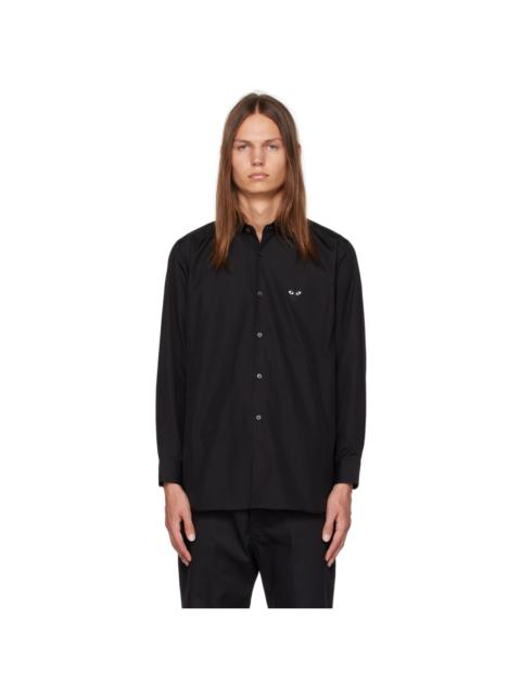 Comme des Garçons PLAY Black Heart Patch Shirt