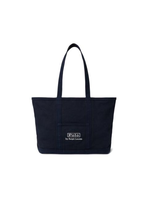 Polo Ralph Lauren medium logo strap tote bag