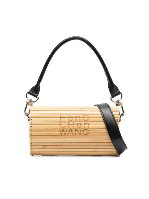 FENG CHEN WANG circular bamboo shoulder bag