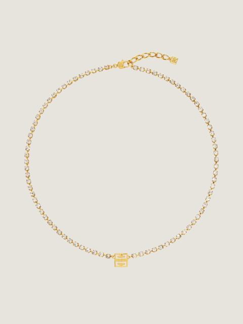Givenchy 4G NECKLACE IN METAL WITH CRYSTALS