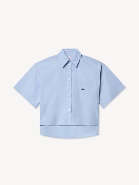 KENZO 'KENZO Signature' short sleeve shirt in cotton