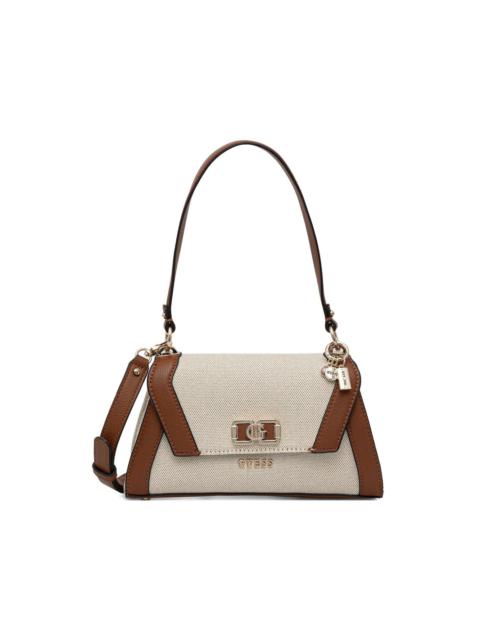 GUESS USA turnlock-charm shoulder bag