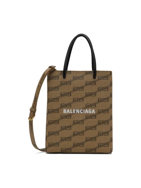 BALENCIAGA BB Monogram 인쇄 토트 백