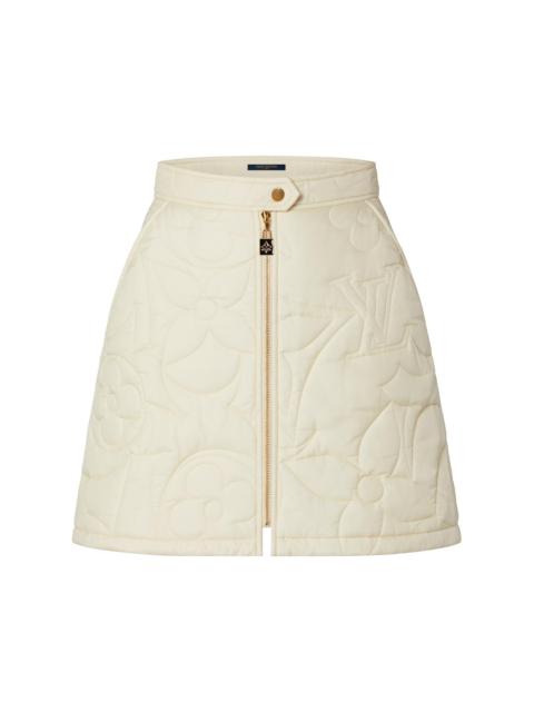 Louis Vuitton Quilted Monogram Mini Skirt