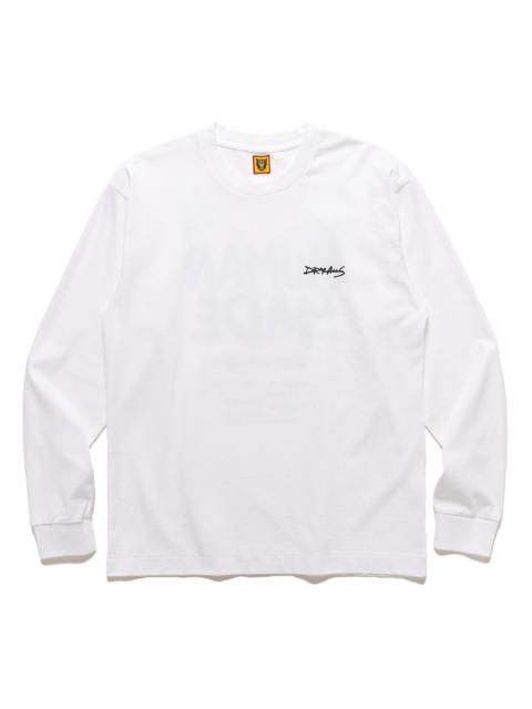 Graphic L/S T-Shirt #01 White