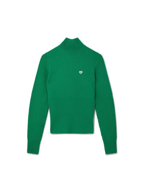 CASABLANCA Rib High Neck Jumper