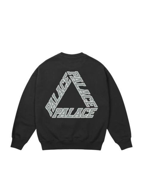 PALACE P3 STITCH CREW BLACK