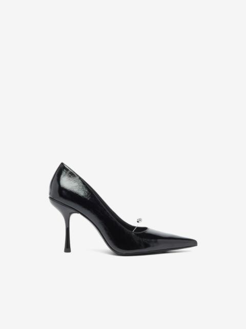 Diesel D-Jewels leather pumps