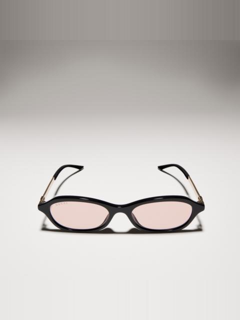 GUCCI GG2212S Oval-frame sunglasses