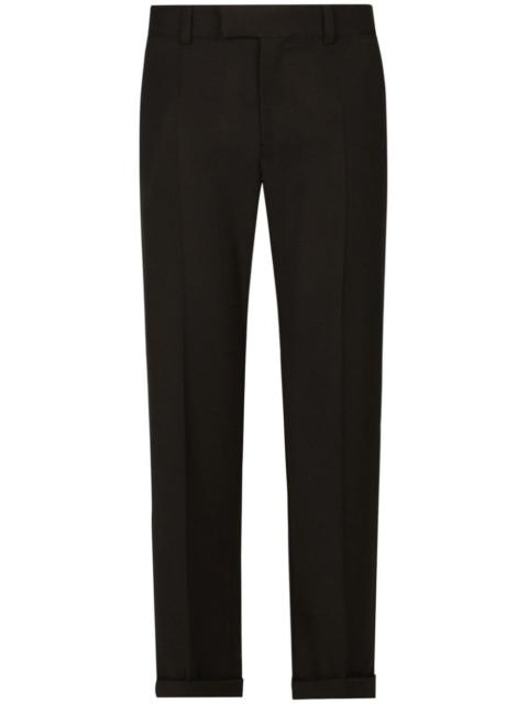 Dolce & Gabbana straigh-leg virgin-wool trousers