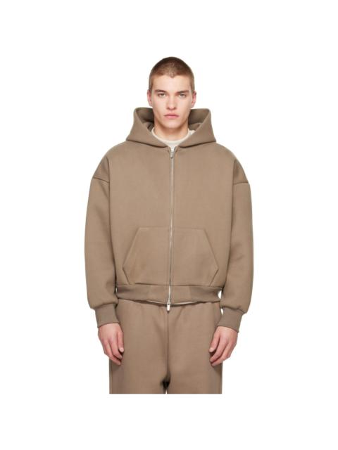 Seventh Taupe V2 Zip Hoodie