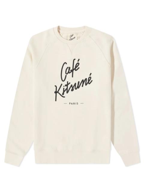 Maison Kitsuné Cafe Kitsuné Crew Sweat
