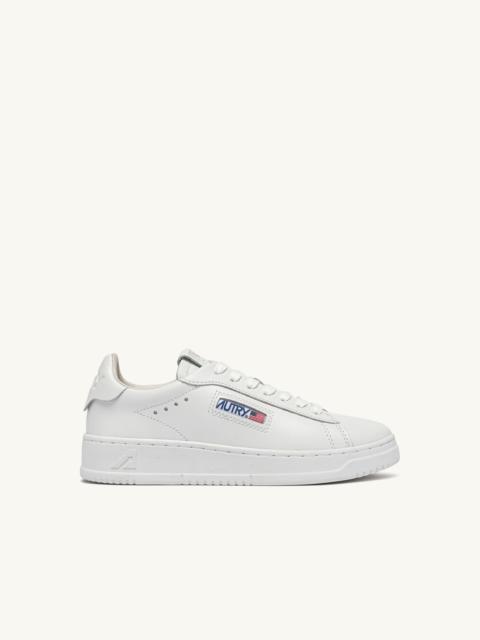 AUTRY DALLAS LOW SNEAKERS IN WHITE LEATHER