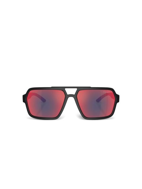 Prada mirrored-lenses sunglasses