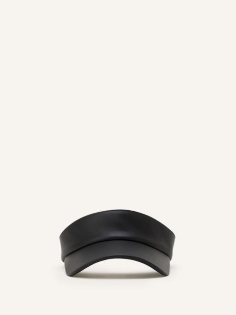 Lanvin LANVIN LEATHER VISOR