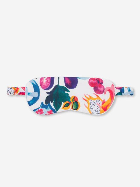 Derek Rose Eye Mask Ledbury 50 Cotton Batiste White