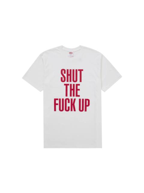 Supreme Number (N)ine Shut Up Tee White
