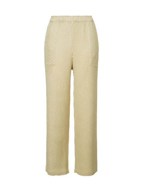 ISSEY MIYAKE SLEEK PLEATS PANTS