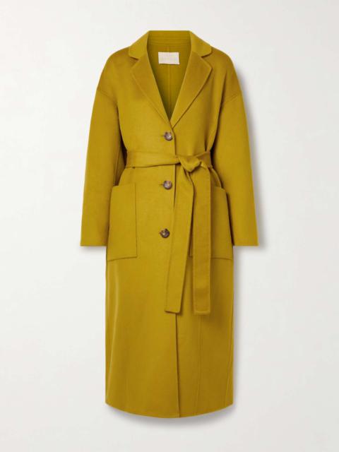 ULLA JOHNSON Harlow belted wool coat