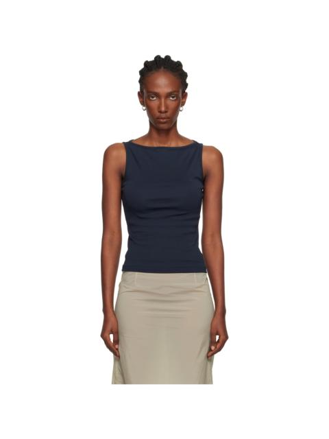 FLORE FLORE Navy Timmi Tank Top