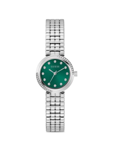 GUESS USA Clara crystal 28mm watch