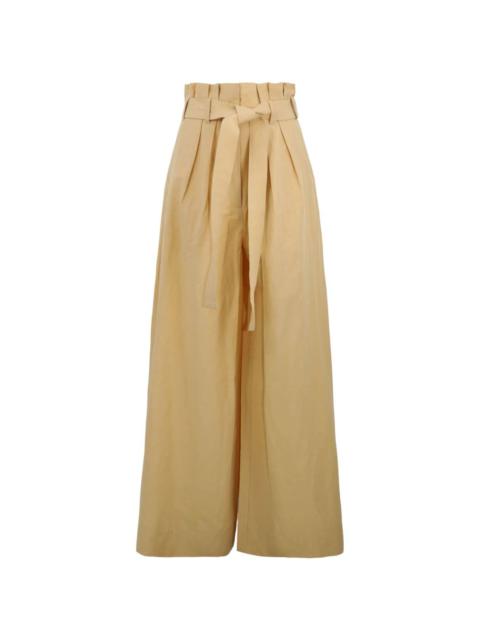 Gitana tie-waist palazzo pants