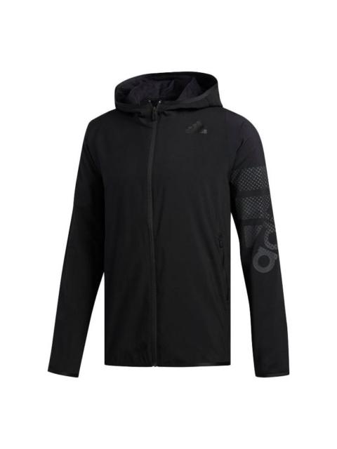 adidas adidas Sports hooded Long Sleeves Jacket Black EA2807