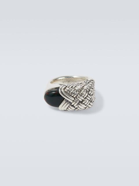 Bottega Veneta Sterling silver ring