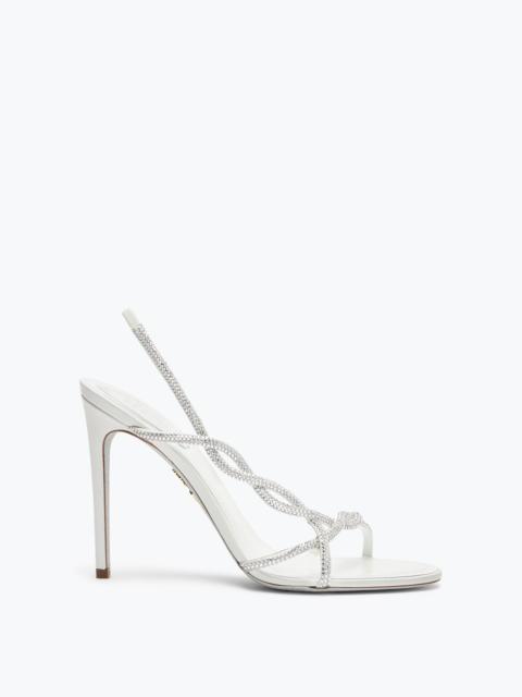 RENE CAOVILLA BRAID IVORY SANDAL 105
