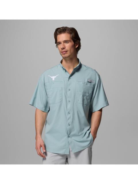Columbia Men's Collegiate PFG Tamiami Short Sleeve Shirt - Texas