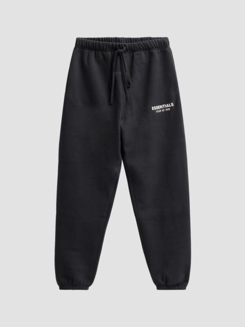 ESSENTIALS Men's Logo Cotton-Blend Sweatpants - Black