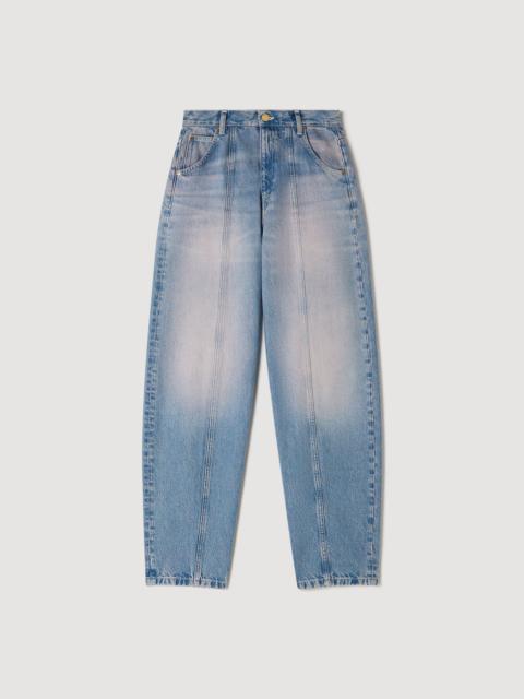 Sandro FADED BARREL JEANS
