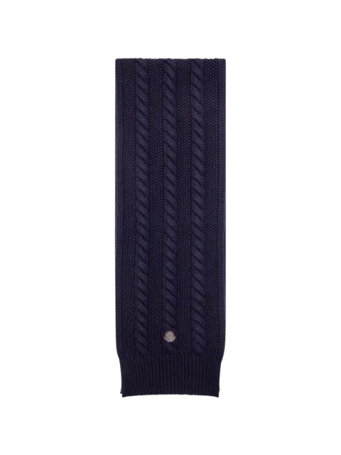 Moncler tricot-knit scarf