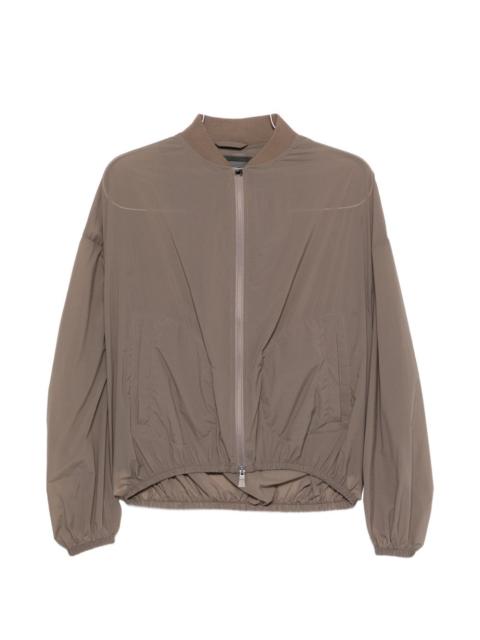 Herno zip fastening bomber jacket
