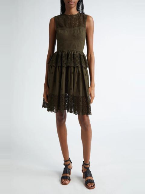 Jessa Embroidered Sleeveless Dress