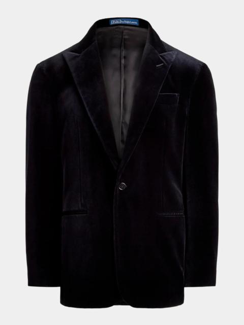 Polo Ralph Lauren Men's Cotton Velvet Single-Breasted Dinner Jacket