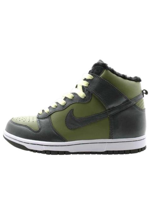 Nike (WMNS) Nike Dunk Hi 'Pilgrim Dark Army White' 309437-331