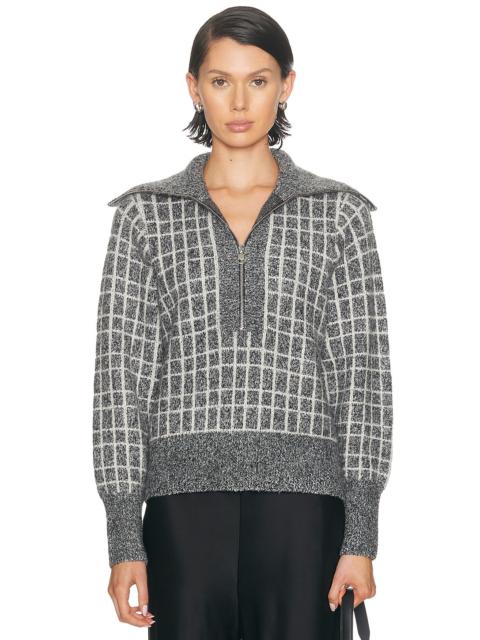 VARLEY Furley Half Zip Knit